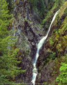Gorge Falls, North Cascades National Park, Washington (4x5)